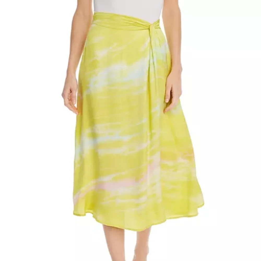 YFB Savanna Twist Tie Dye Midi Skirt NWT - Picture 5 of 6